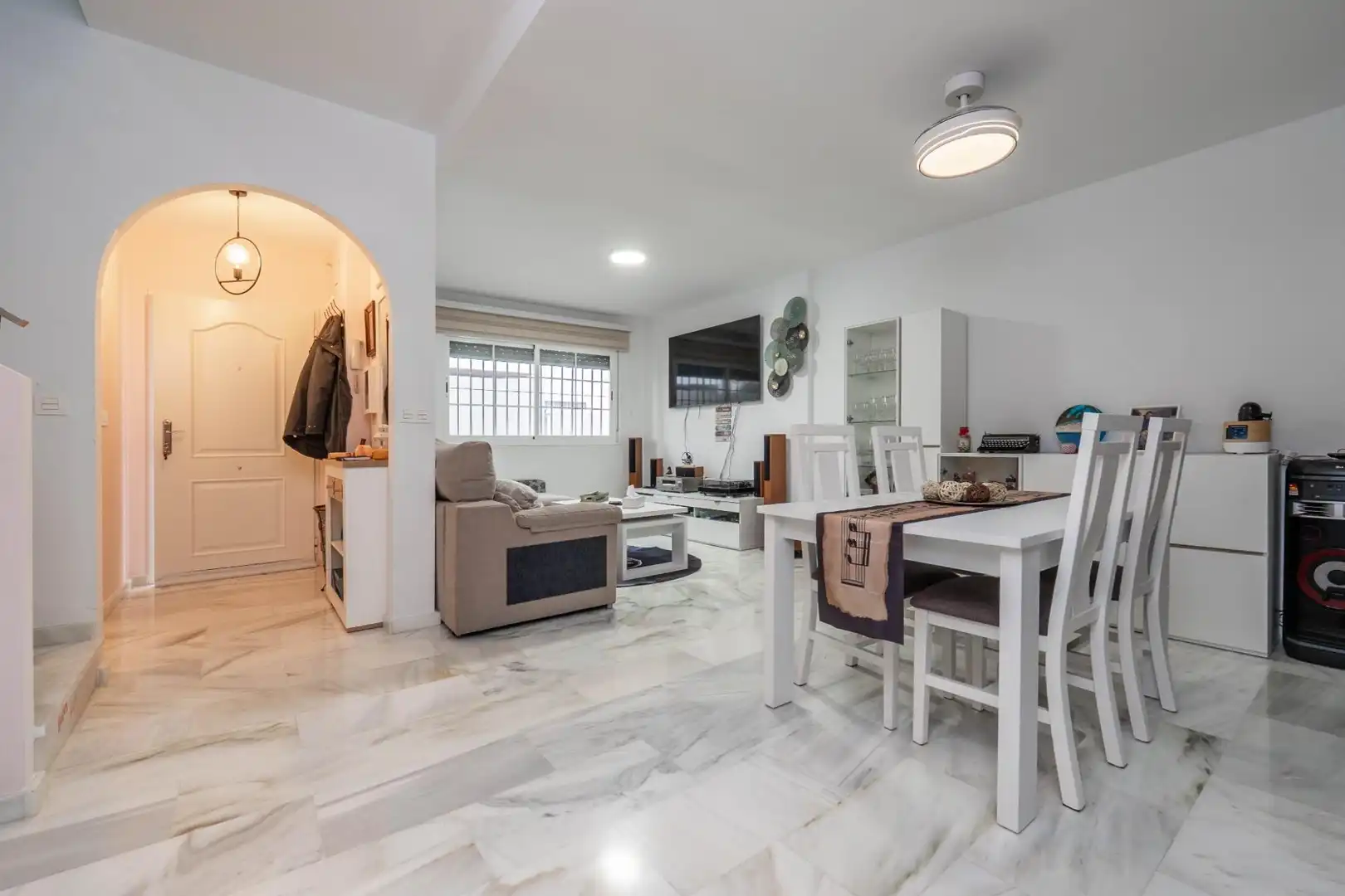 Sala de estar de Casa o chalet en venta en Gójar con Aire acondicionado, Calefacción y Trastero