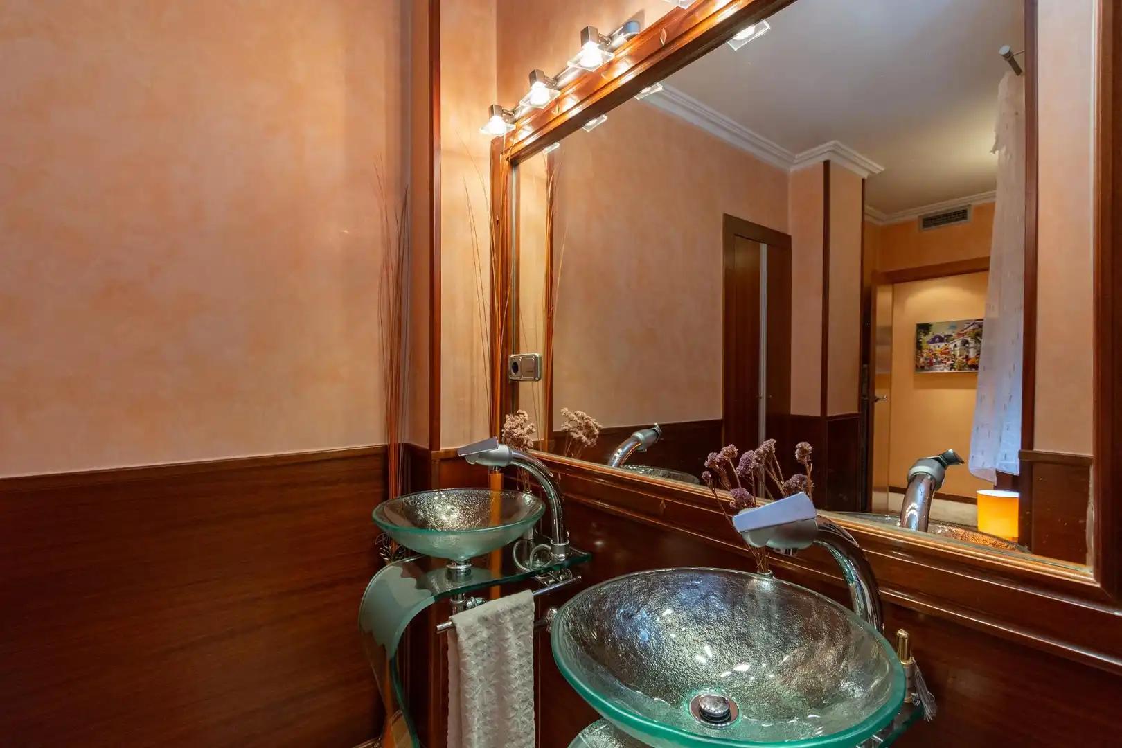 Baño de Casa o chalet en venta en Fuente Álamo de Murcia con Aire acondicionado, Calefacción y Parquet