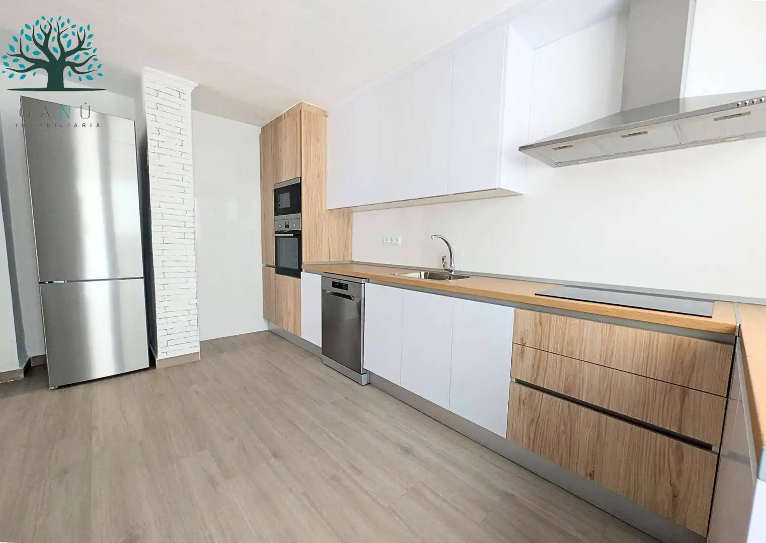 Küche von Maisonette zum Verkauf in Totana mit Klimaanlage, Privatgarten und Terrasse