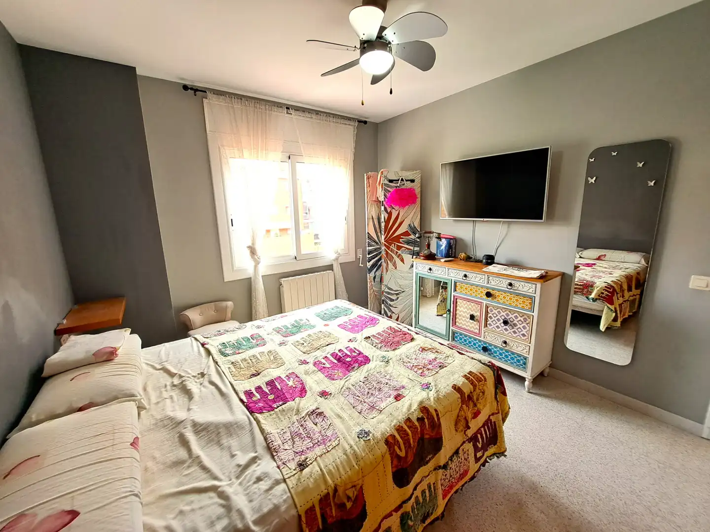 Bedroom of Flat for sale in Mataró  with Heating, Oven and Balcony