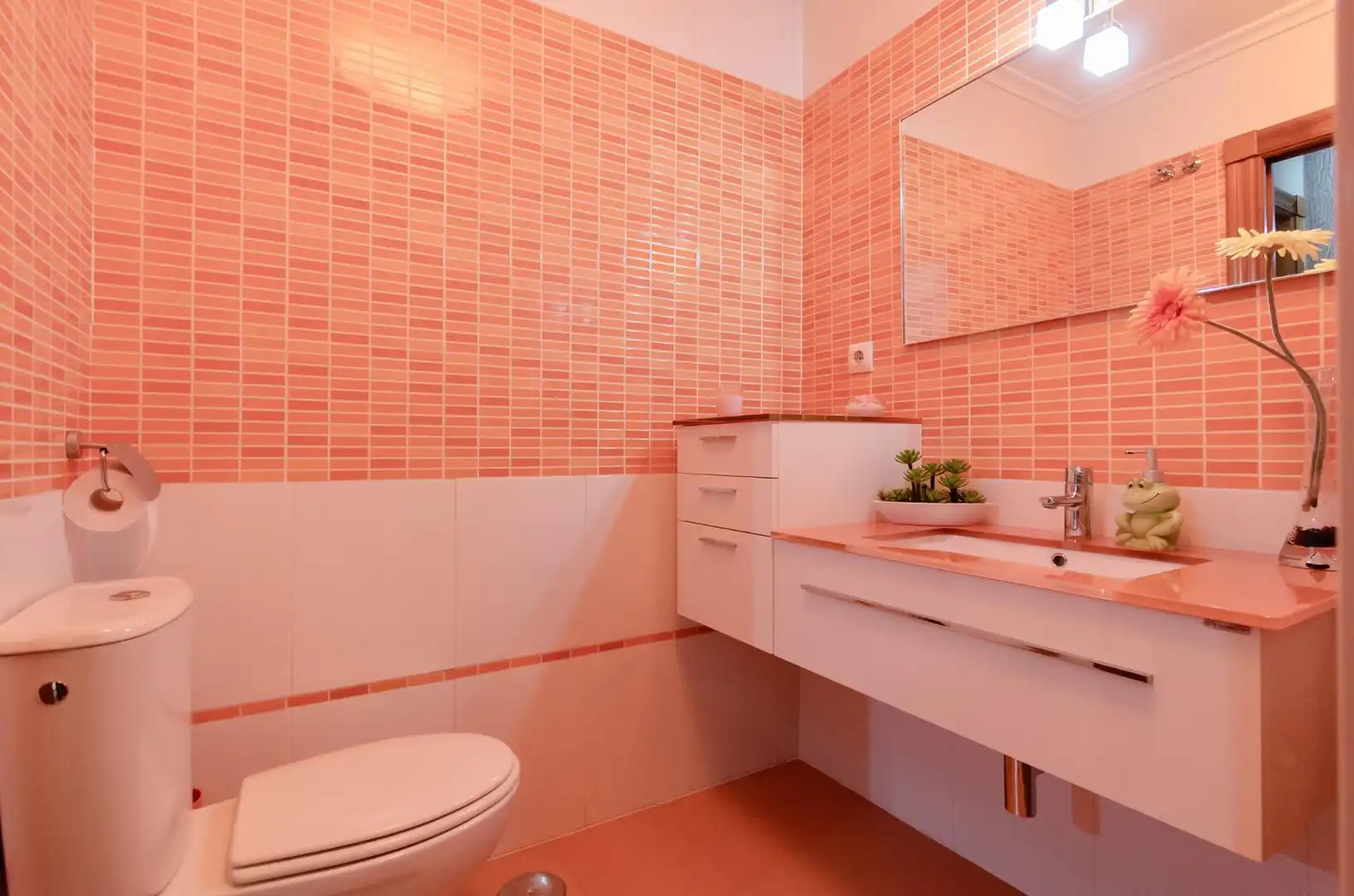 Baño de Casa o chalet en venta en Cartagena con Calefacción, Jardín privado y Terraza