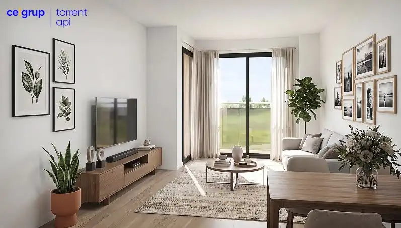 Sala de estar de Piso en venta en Pals con Aire acondicionado, Calefacción y Terraza