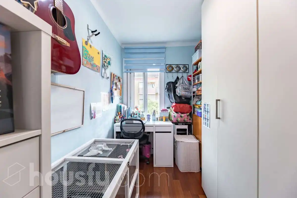 Schlafzimmer von Wohnung zum Verkauf in Barcelona mit Klimaanlage, Heizung und Möbliert