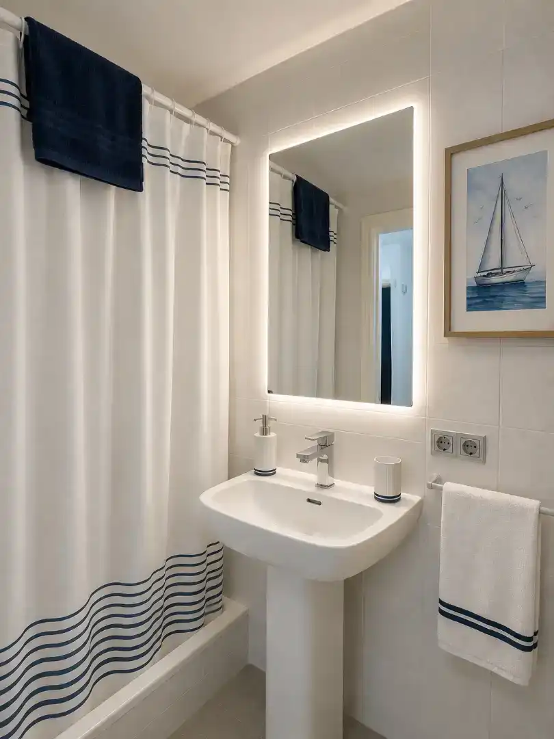 Badezimmer von Wohnung zur Miete in Palafrugell