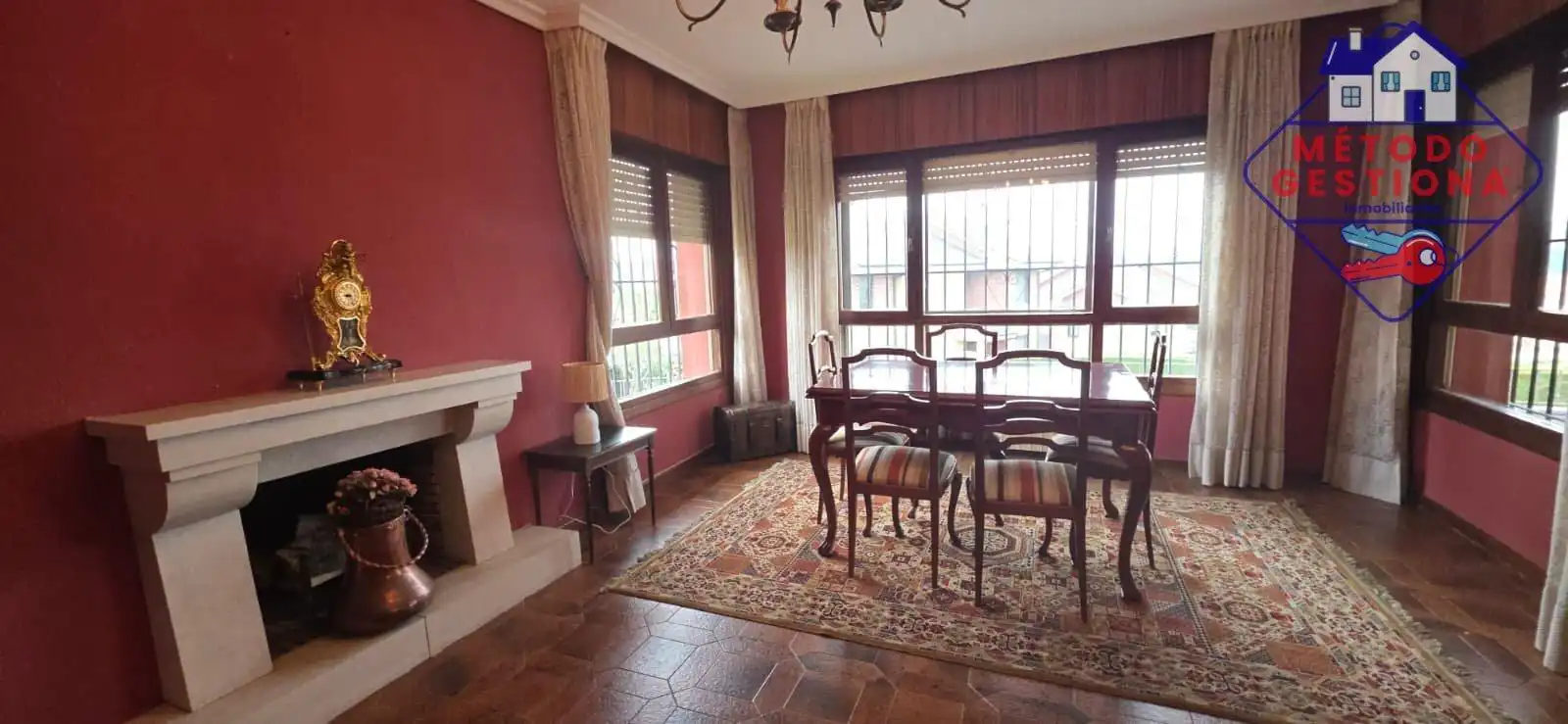 Comedor de Casa o chalet en venta en Camargo con Jardín privado y Piscina
