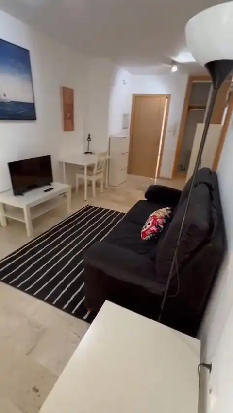 Sala d'estar de Apartament de lloguer en Granada amb Aire condicionat, Calefacció i Moblat