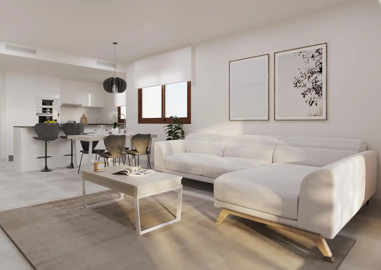 Sala d'estar de Apartament en venda en Capdepera amb Aire condicionat, Calefacció i Terrassa