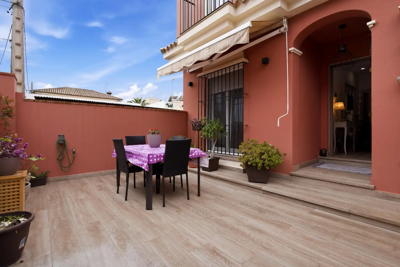 Terrassa de Casa adosada en venda en Chiclana de la Frontera amb Terrassa