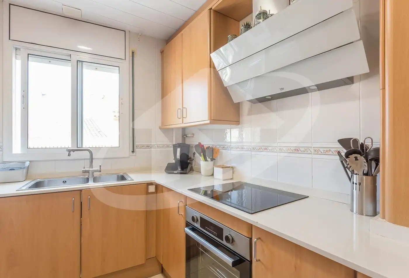 Kitchen of Duplexes for sale in Sabadell  with Air Conditioner, Heating and Terrace
