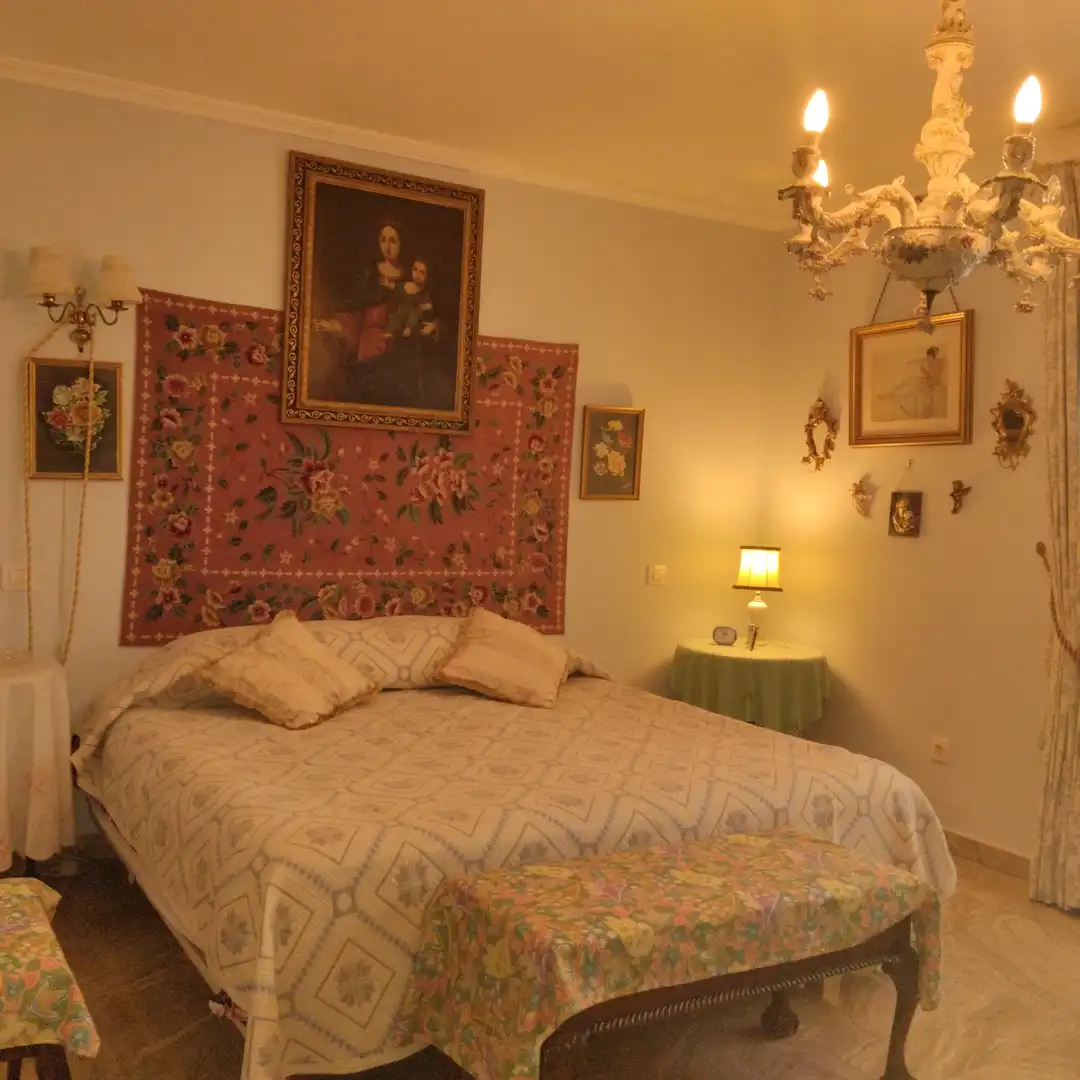 Dormitori de Casa o xalet en venda en El Escorial amb Calefacció, Jardí privat i Parquet