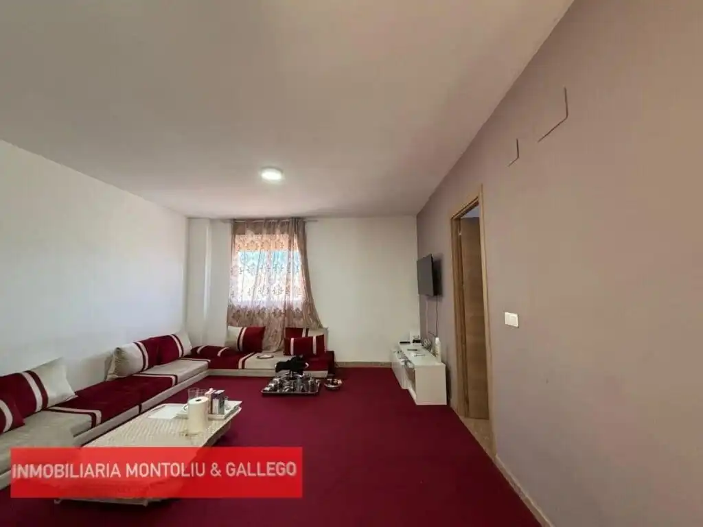 Living room of Flat for sale in Almazora / Almassora  with Terrace, Furnished and Balcony