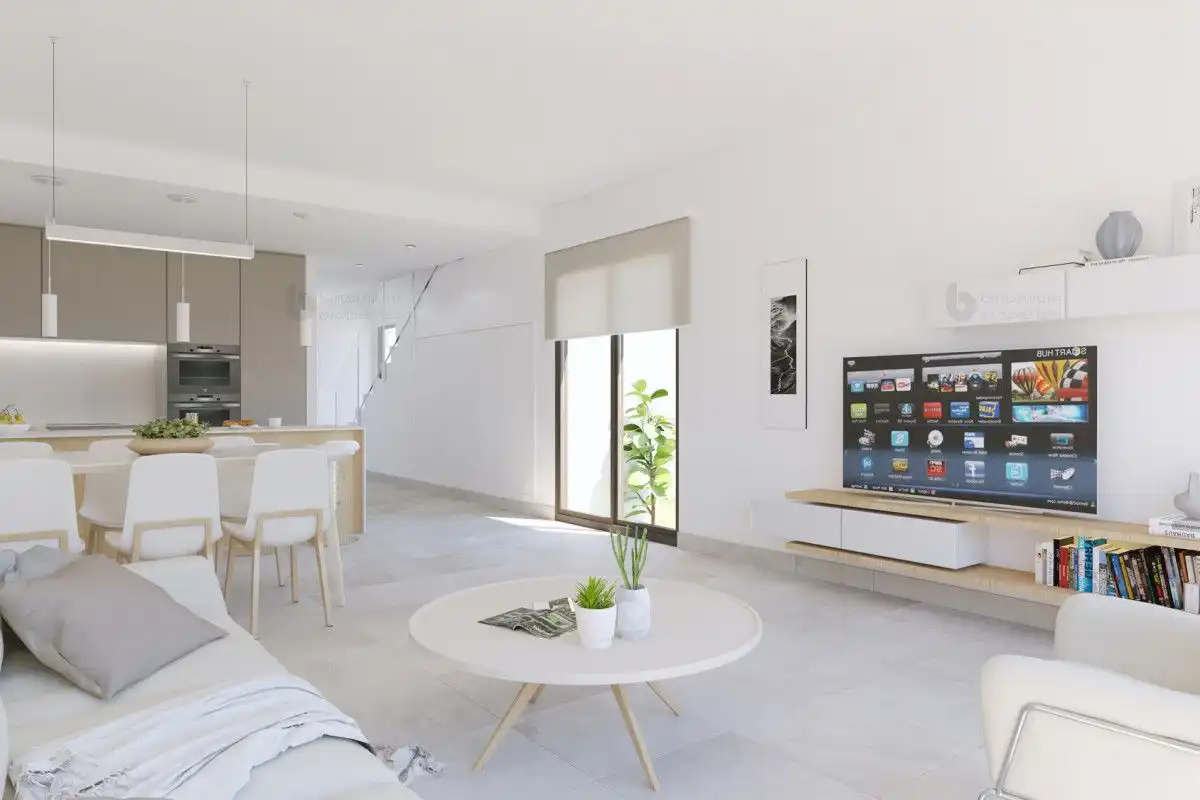 Sala de estar de Casa o chalet en venta en Pilar de la Horadada con Piscina comunitaria