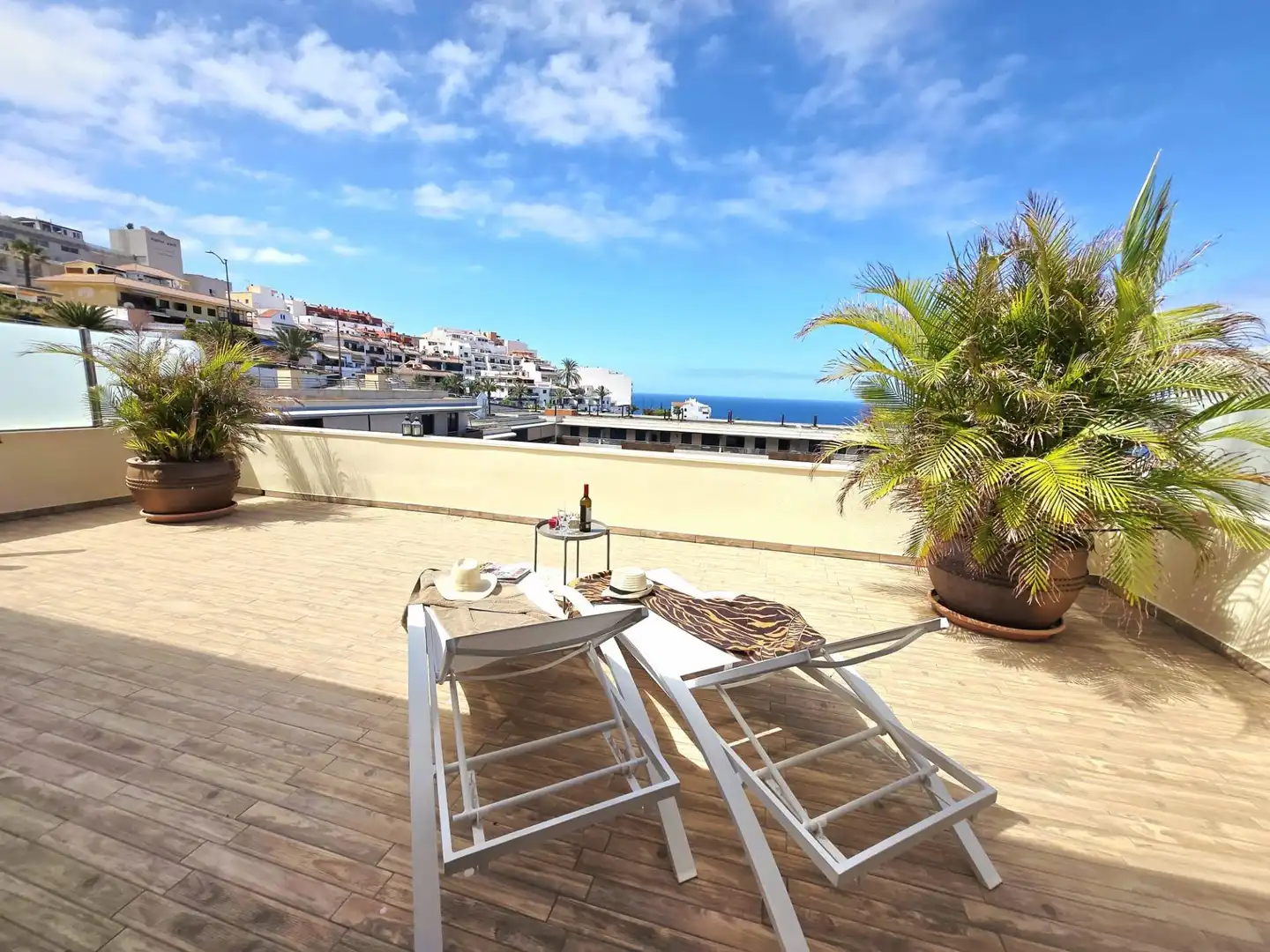 Terrassa de Àtic en venda en Santiago del Teide amb Aire condicionat, Jardí privat i Traster