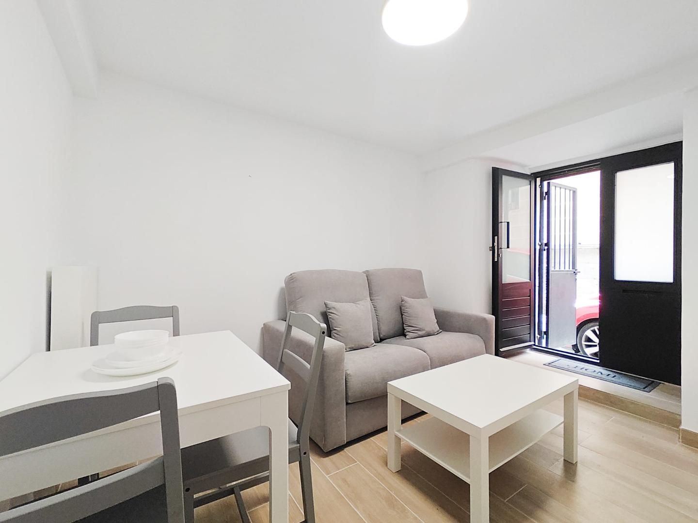 Sala d'estar de Apartament de lloguer en  Madrid Capital