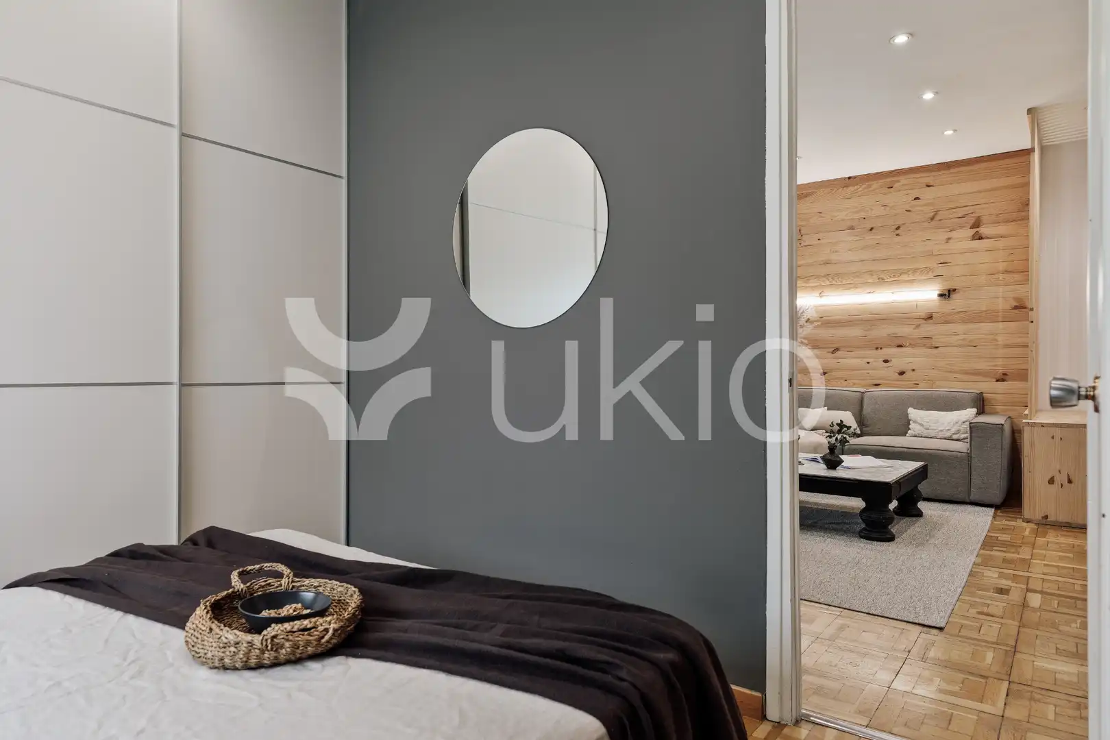 Habitación de Apartamento de alquiler en Barcelona con Aire acondicionado, Calefacción y Terraza