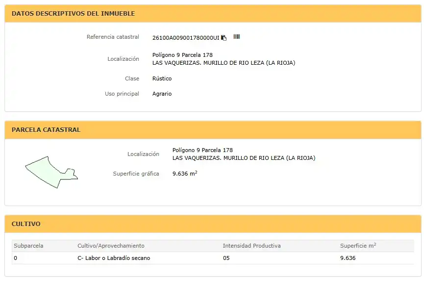 Terreny rústic en venda a Murillo de Río Leza, imagen 3
