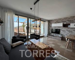 Living room of Single-family semi-detached for sale in Peñíscola / Peníscola  with Air Conditioner, Terrace and Balcony