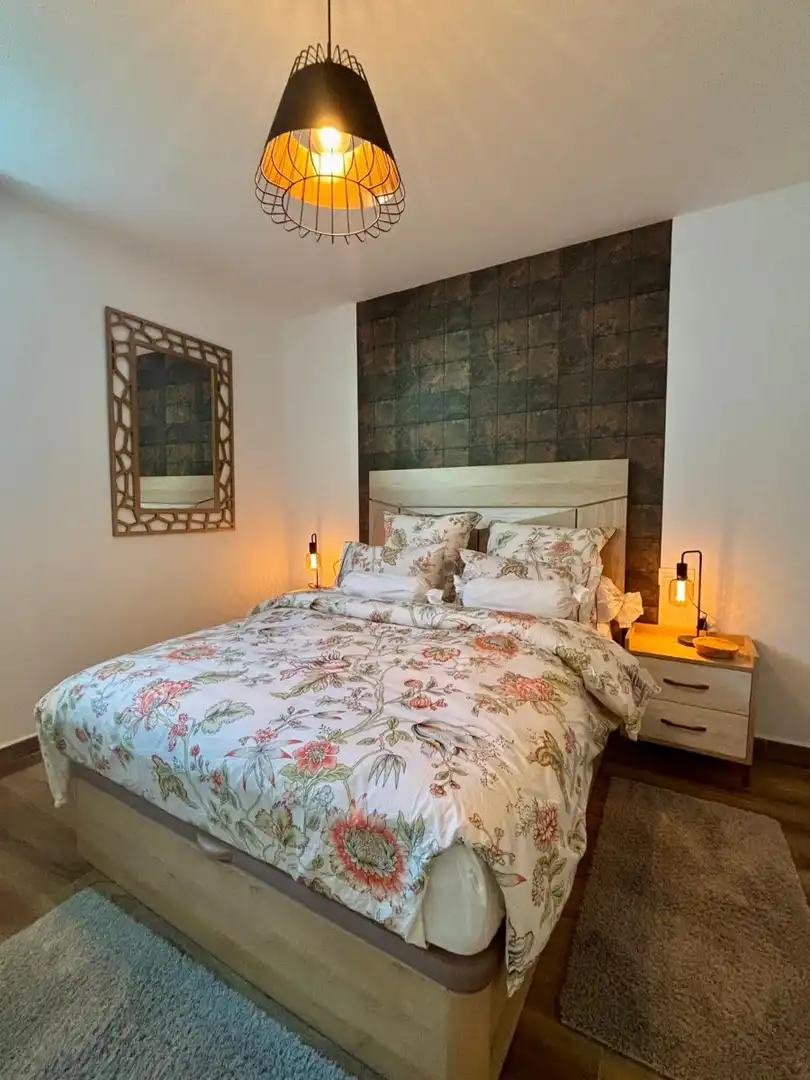 Dormitori de Casa o xalet en venda en Polop amb Aire condicionat, Jardí privat i Terrassa