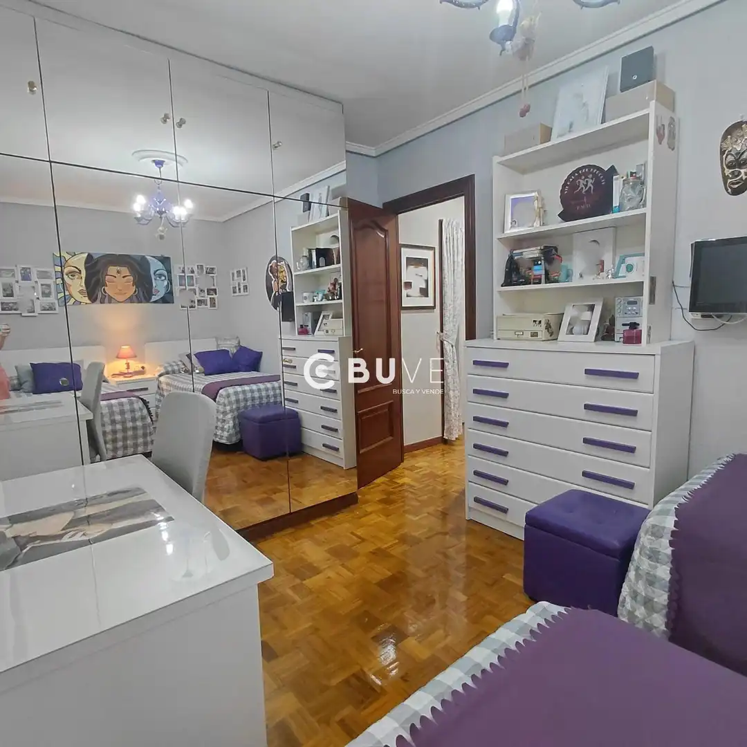 Bedroom of Flat for sale in Langreo  with Heating, Terrace and Storage room