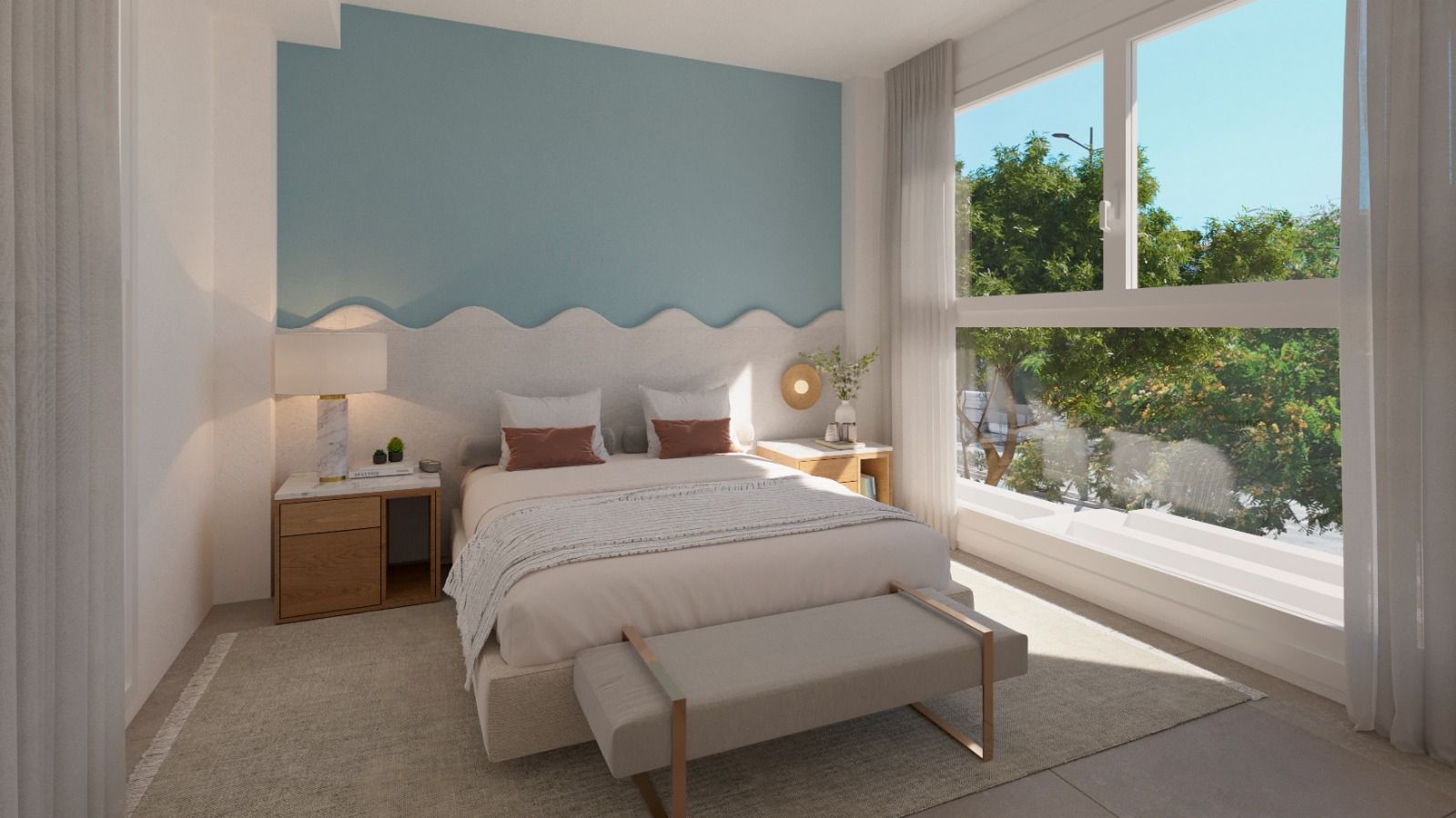 Dormitori de Pis en venda en Estepona amb Aire condicionat, Calefacció i Terrassa