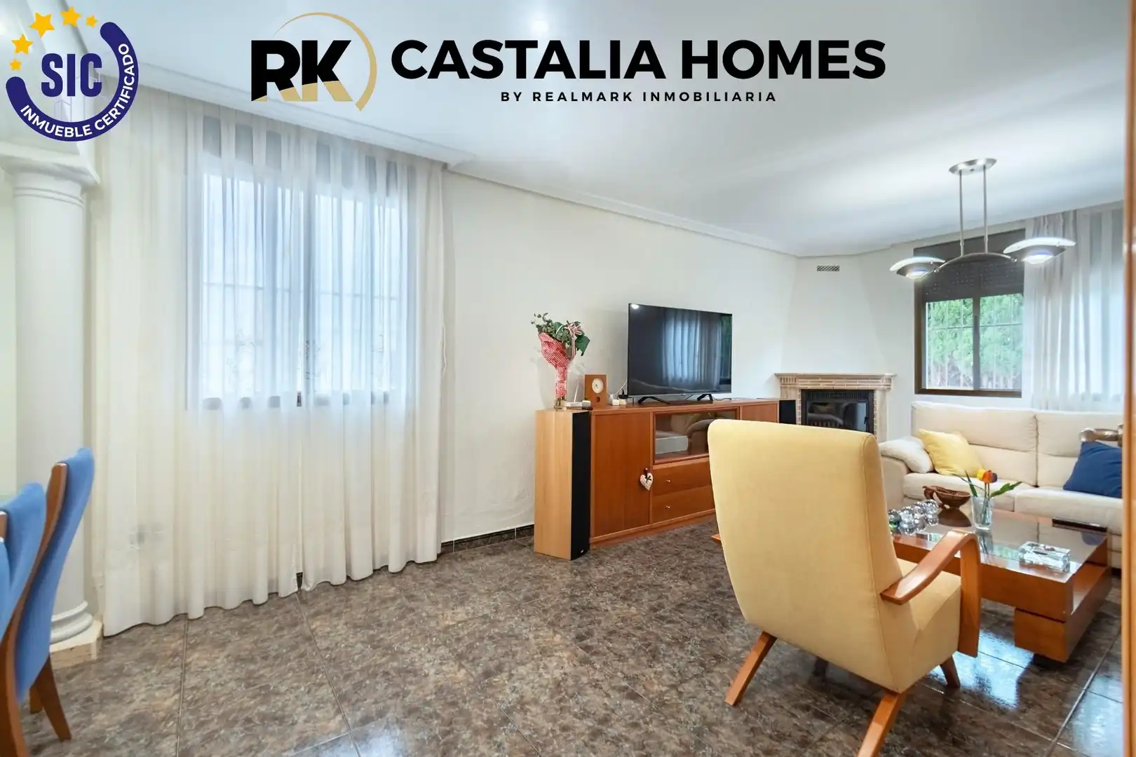 Sala de estar de Casa o chalet en venta en Burriana / Borriana con Aire acondicionado, Calefacción y Terraza