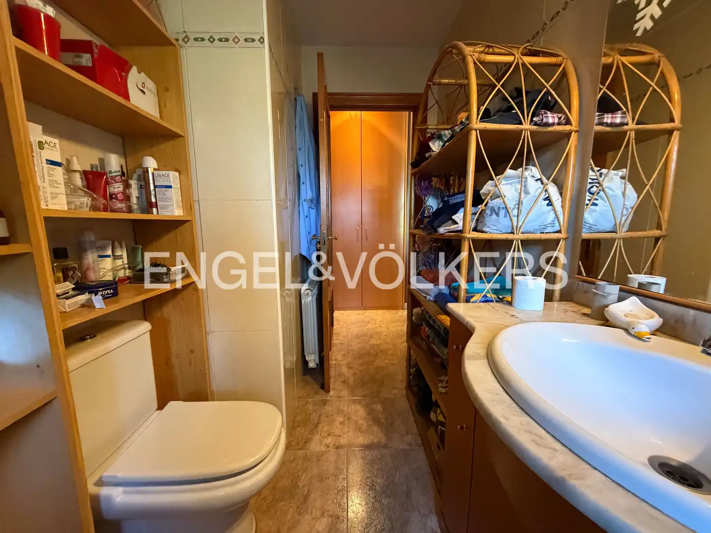 Baño de Apartamento en venta en Pineda de Mar con Calefacción, Jardín privado y Trastero