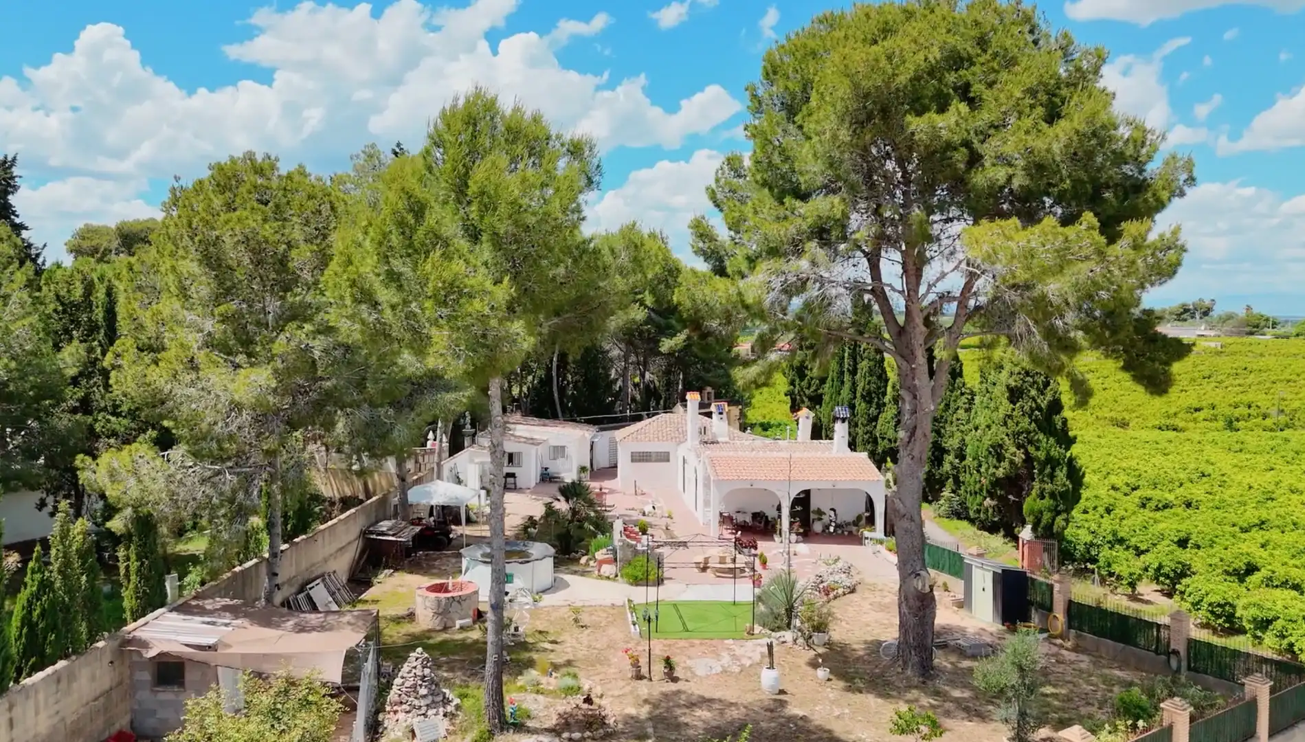 Jardín de Casa o chalet en venta en Godelleta con Aire acondicionado, Calefacción y Jardín privado