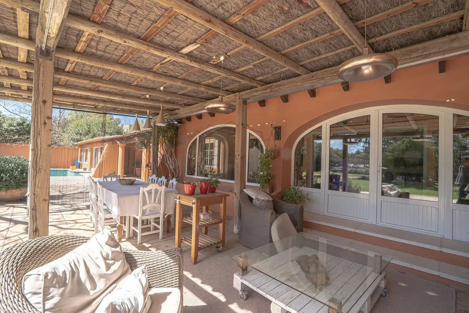 Terrace of Houses for sale in Maó - Mahón  with Air Conditioner, Private garden and Terrace