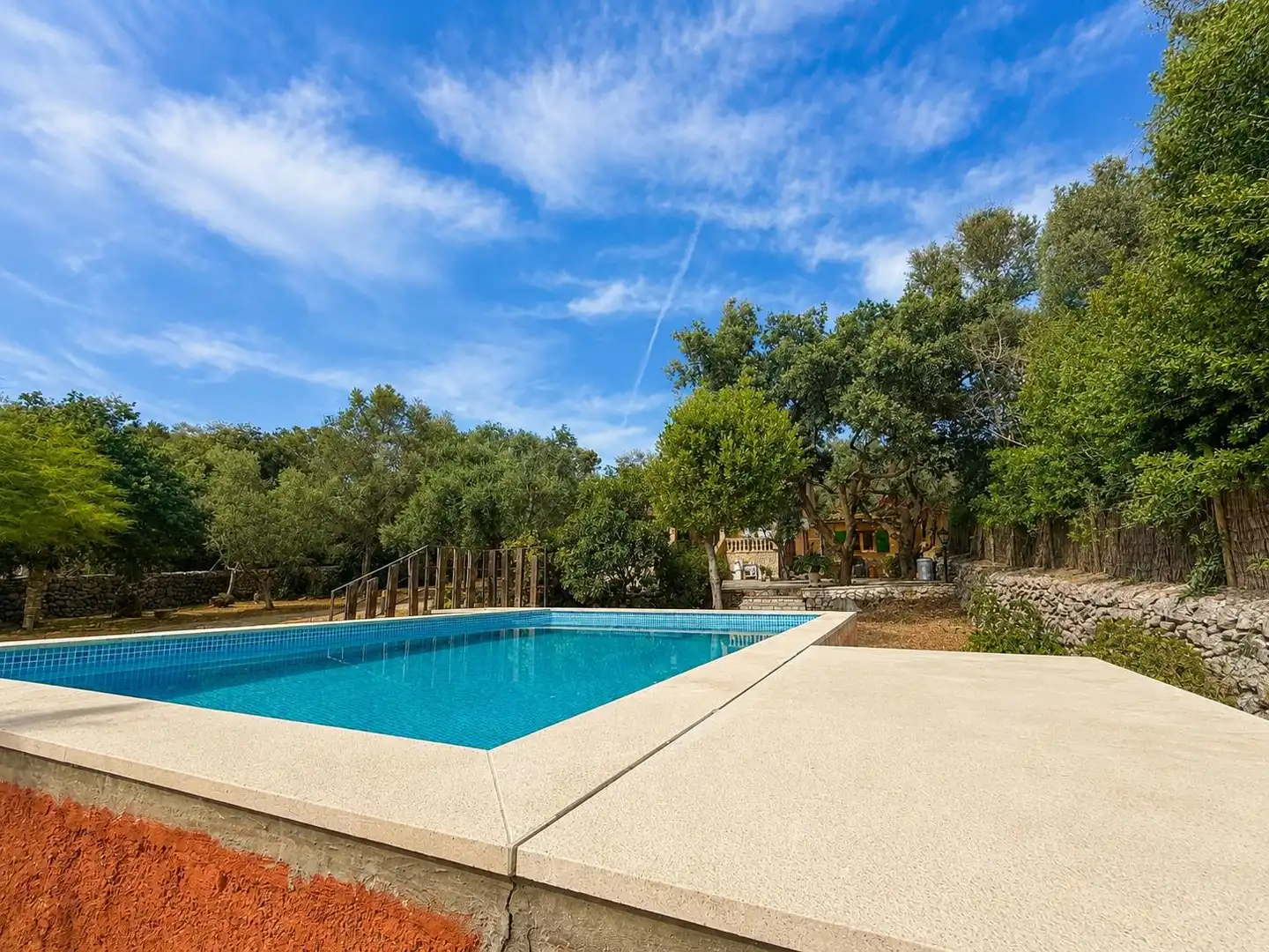 Piscina de Finca rústica en venta en Sencelles con Aire acondicionado, Jardín privado y Terraza