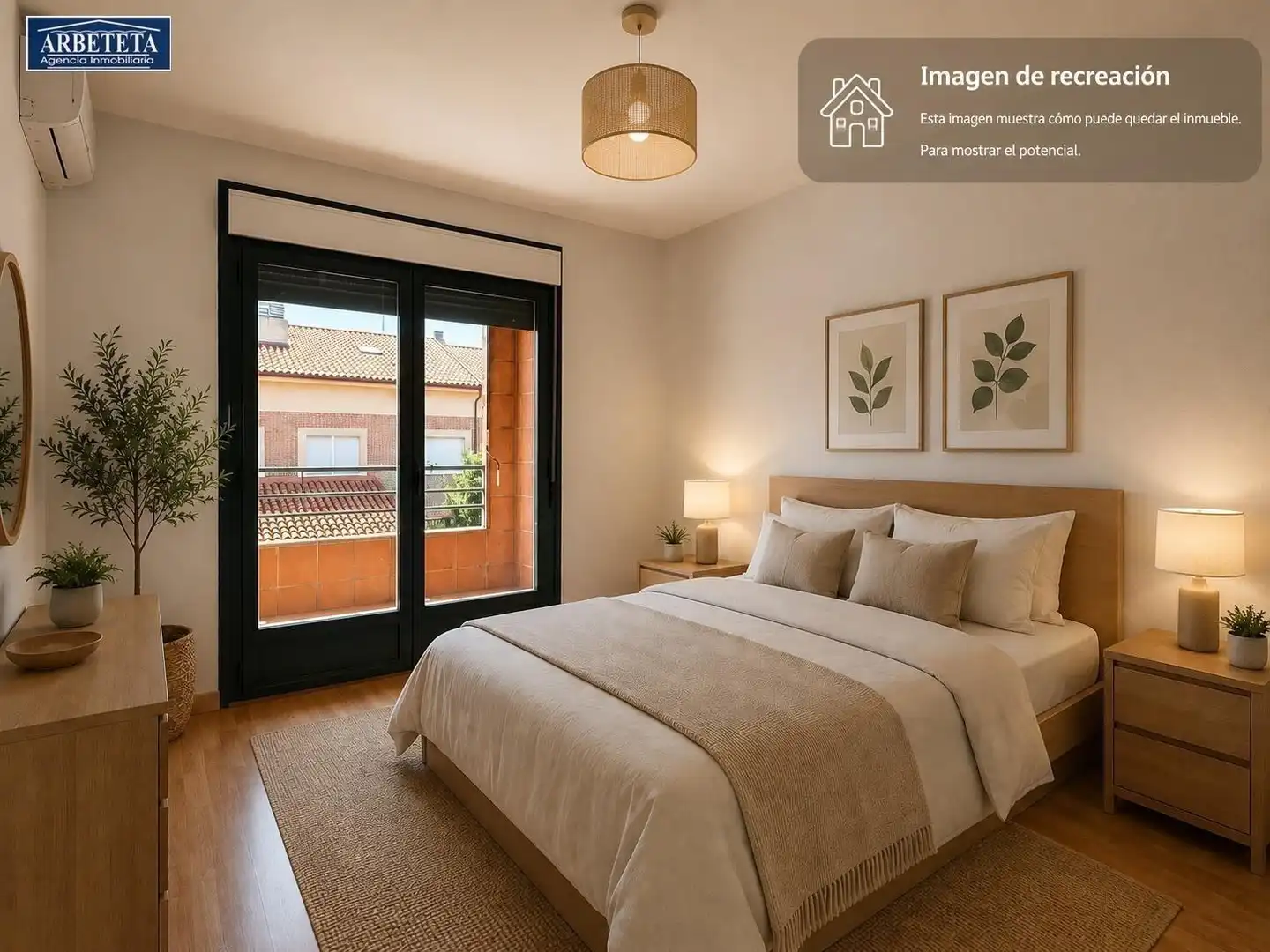 Bedroom of Detached homes for sale in Alovera  with Air Conditioner, Heating and Terrace