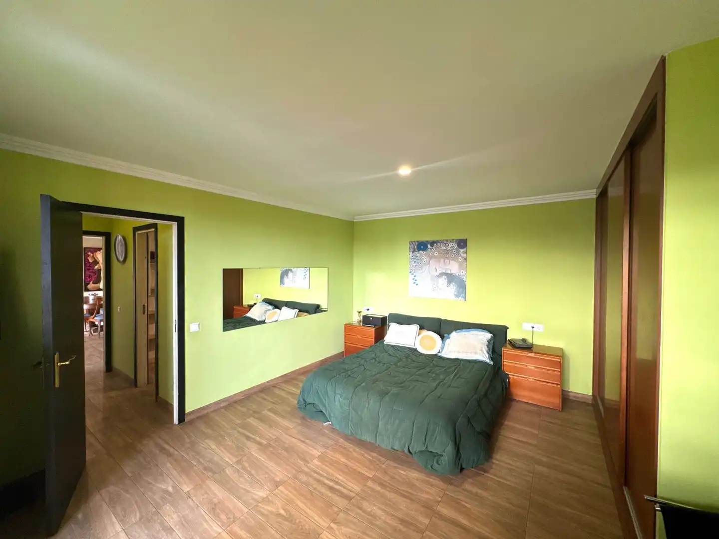 Schlafzimmer von Wohnungen zum Verkauf in  Palma de Mallorca mit Klimaanlage, Heizung und Terrasse
