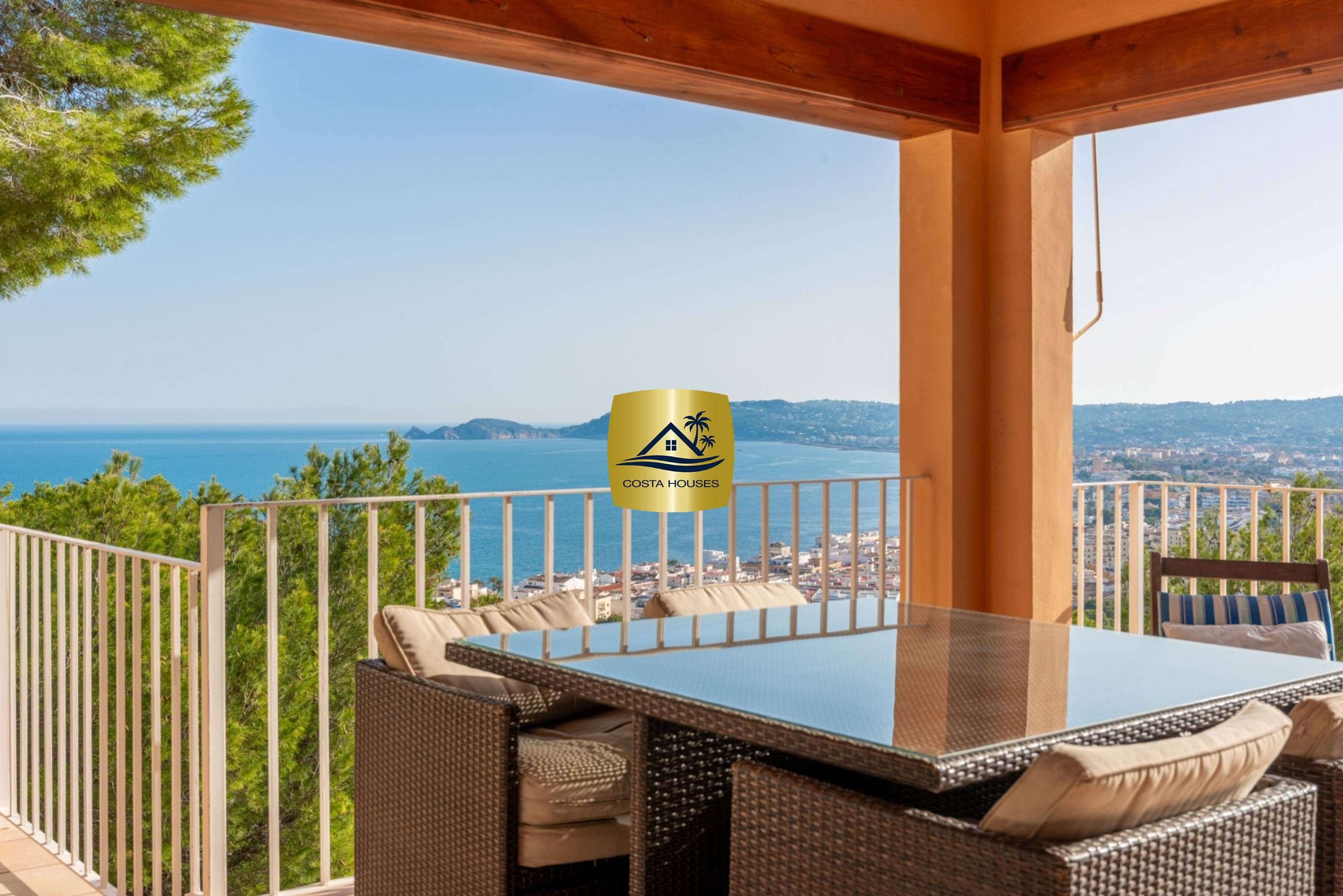 Terrace of House or chalet for sale in Jávea / Xàbia  with Air Conditioner, Heating and Private garden