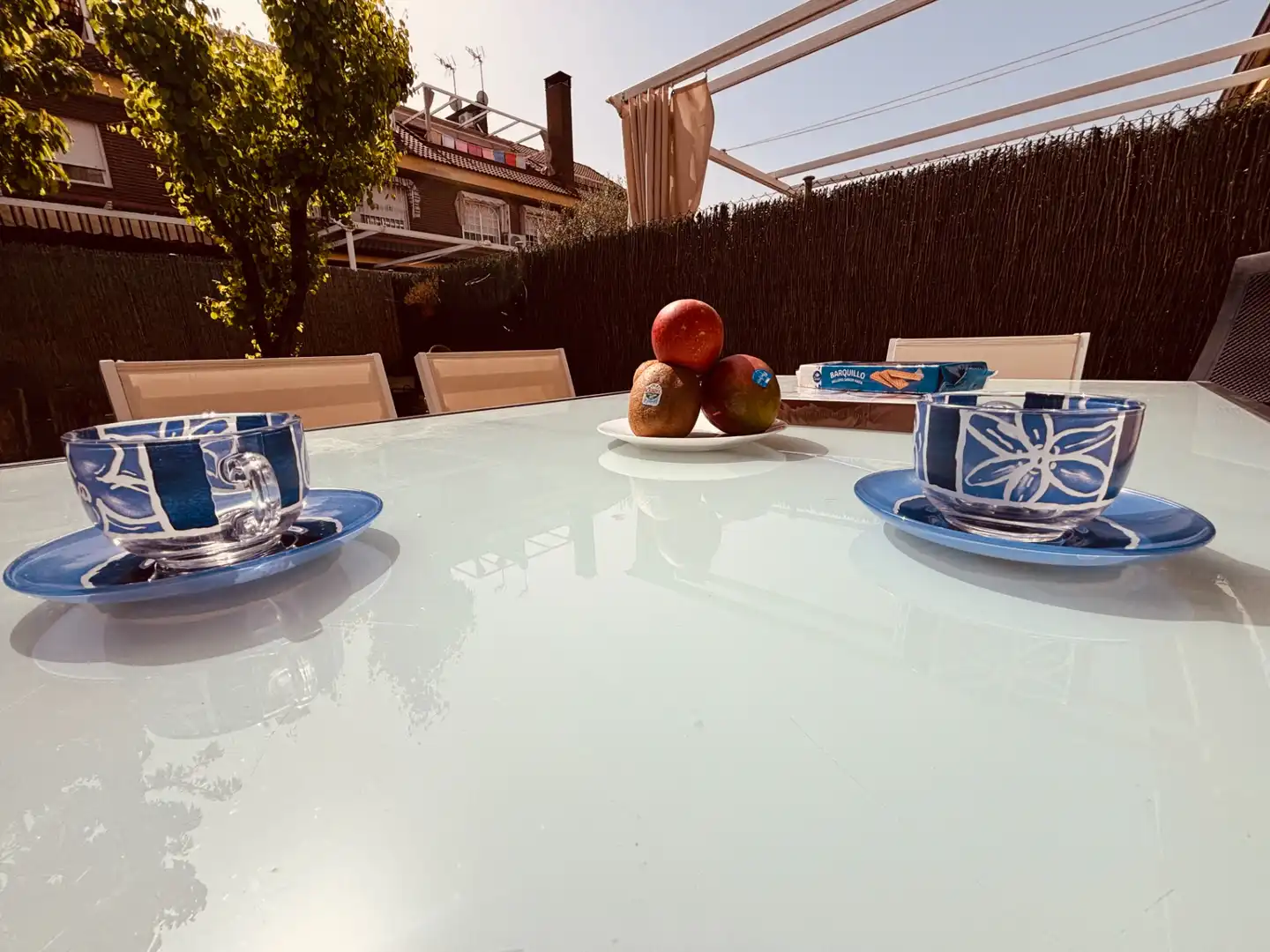 Terraza de Casa adosada en venta en Getafe con Aire acondicionado, Calefacción y Jardín privado