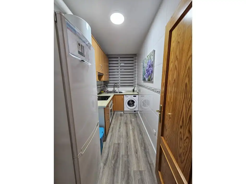 Kitchen of Flat for rent in Torrox  with Air Conditioner, Terrace and Swimming Pool