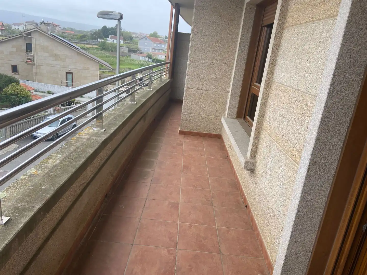 Terraza de Apartamento en venta en Sanxenxo