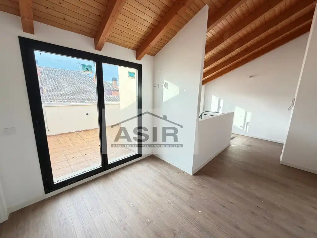 Sala de estar de Ático de alquiler en Polinyà de Xúquer con Piscina