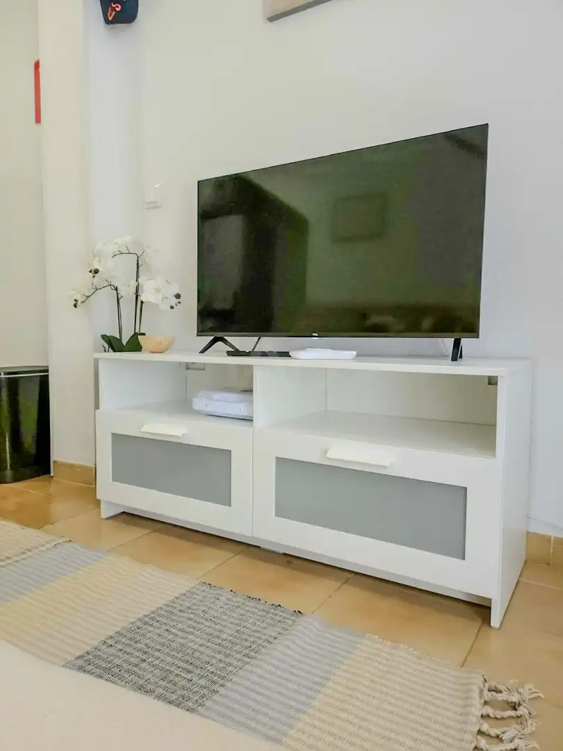 Sala de estar de Casa adosada en venta en Santa Pola con Aire acondicionado, Calefacción y Terraza