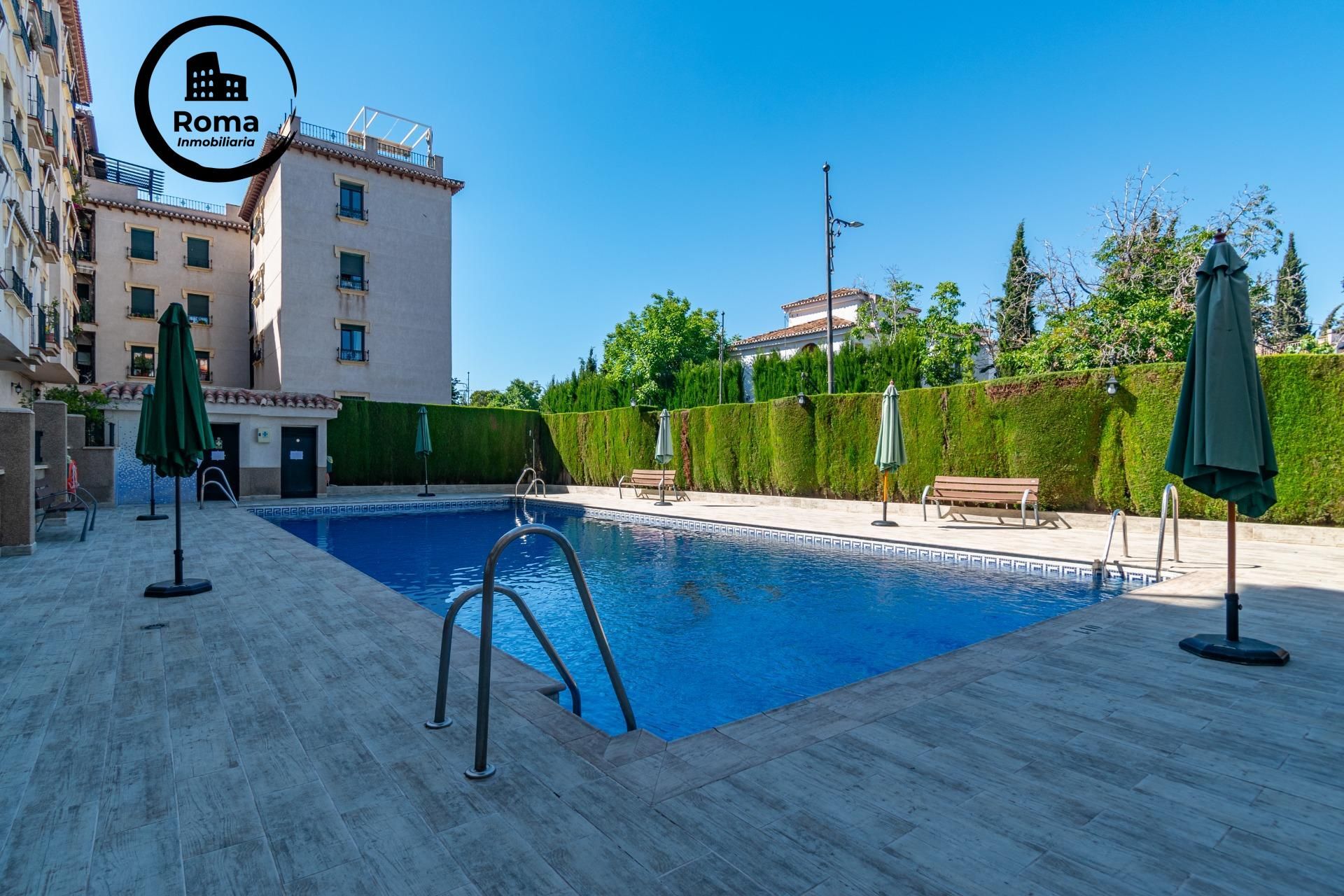 Swimming pool of Flat for sale in Ogíjares  with Heating and Storage room