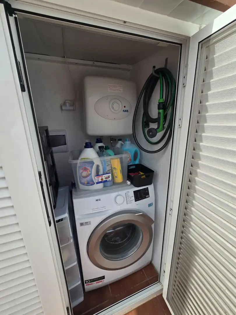 Bany de Casa o xalet de lloguer en San Bartolomé de Tirajana amb Aire condicionat, Terrassa i Moblat