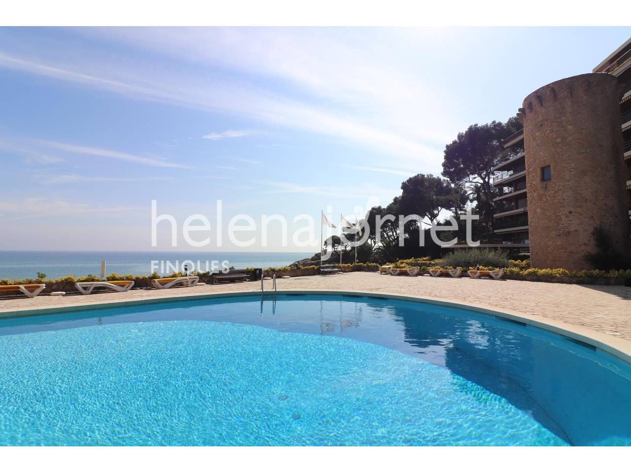 Swimming pool of Flat for sale in Calonge i Sant Antoni  with Heating, Terrace and Alarm
