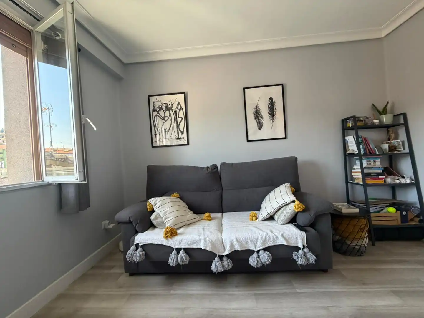 Sala de estar de Piso en venta en Eibar con Amueblado