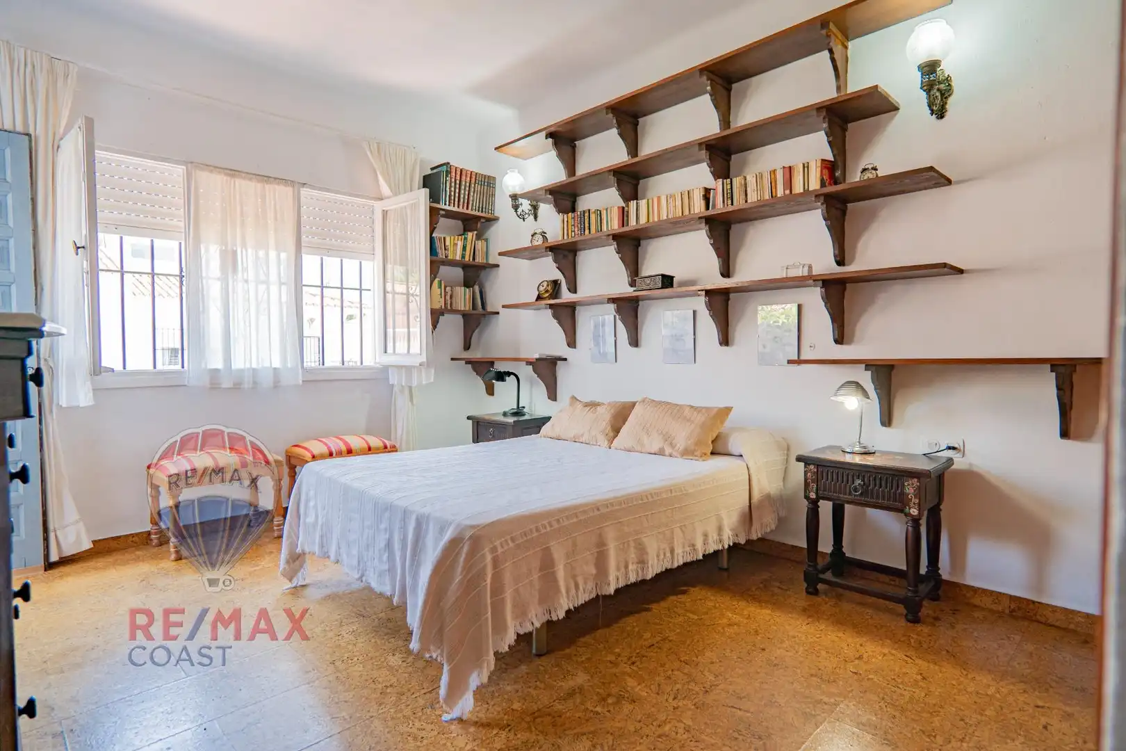 Habitación de Casa adosada en venta en Málaga con Aire acondicionado, Jardín privado y Terraza