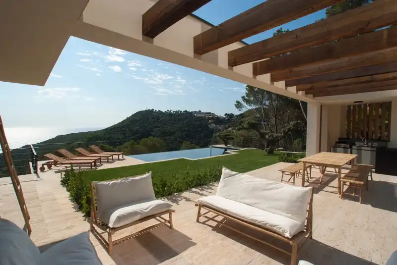 Terraza de Casa o chalet de alquiler en Begur con Aire acondicionado, Jardín privado y Terraza