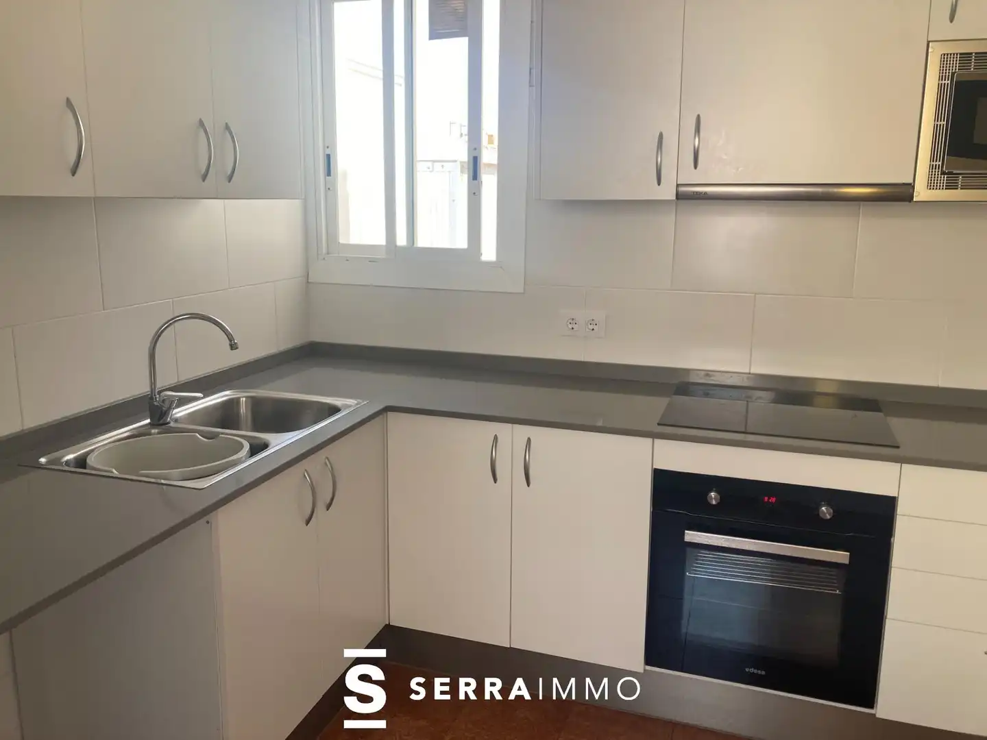 Kitchen of Attic for rent in Sitges  with Heating