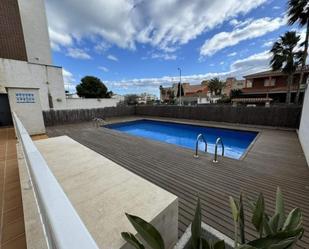 Swimming pool of House or chalet to rent in Cubelles  with Heating, Private garden and Terrace