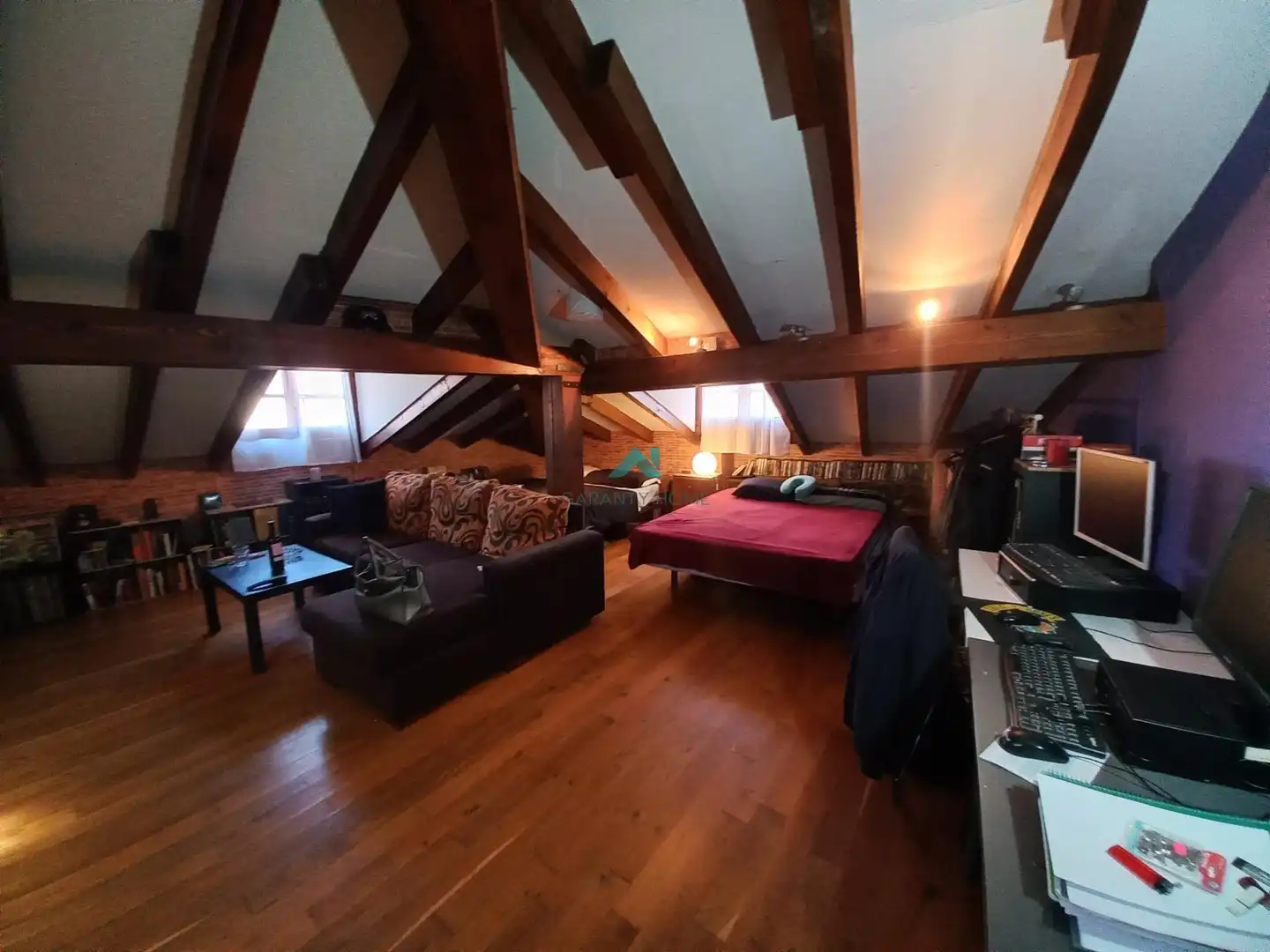 Living room of Attic for rent in Laredo