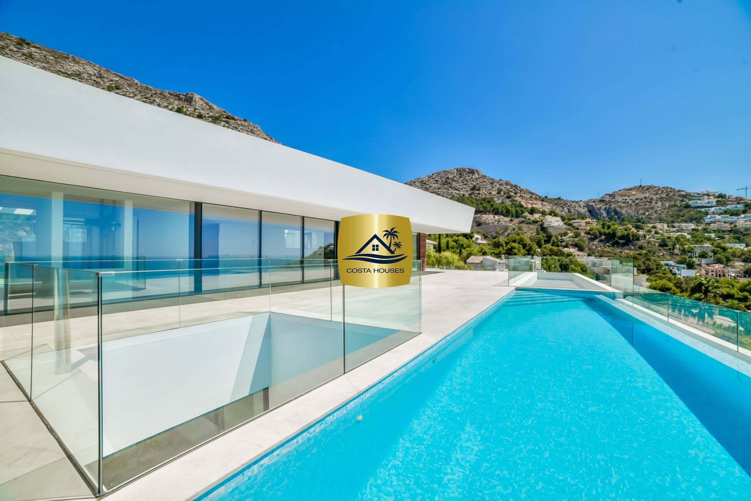 Piscina de Casa o xalet en venda en Altea amb Aire condicionat, Calefacció i Jardí privat