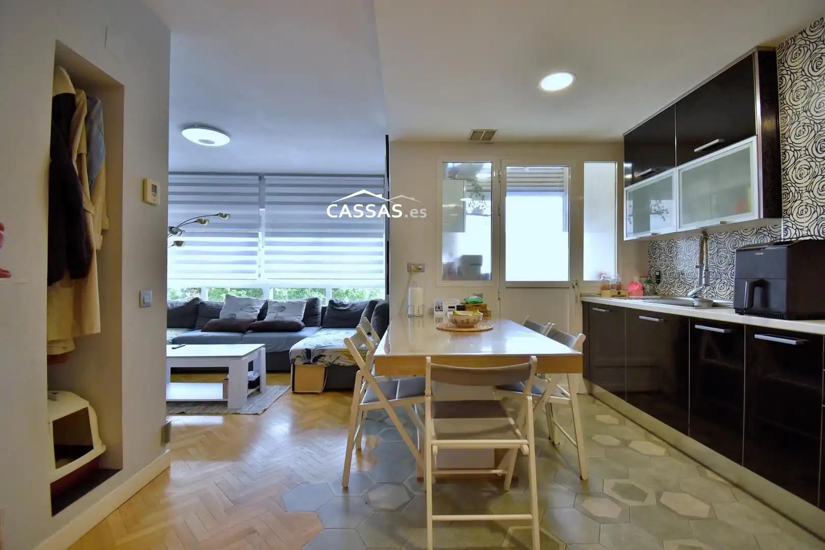 Kitchen of Flat for sale in Torrejón de Ardoz  with Air Conditioner, Heating and Parquet flooring