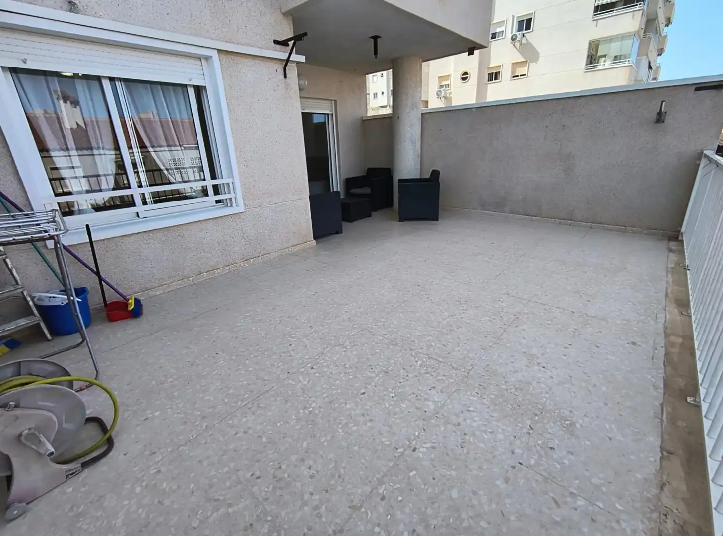 Terraza de Apartamento en venta en Elche / Elx con Aire acondicionado, Jardín privado y Terraza