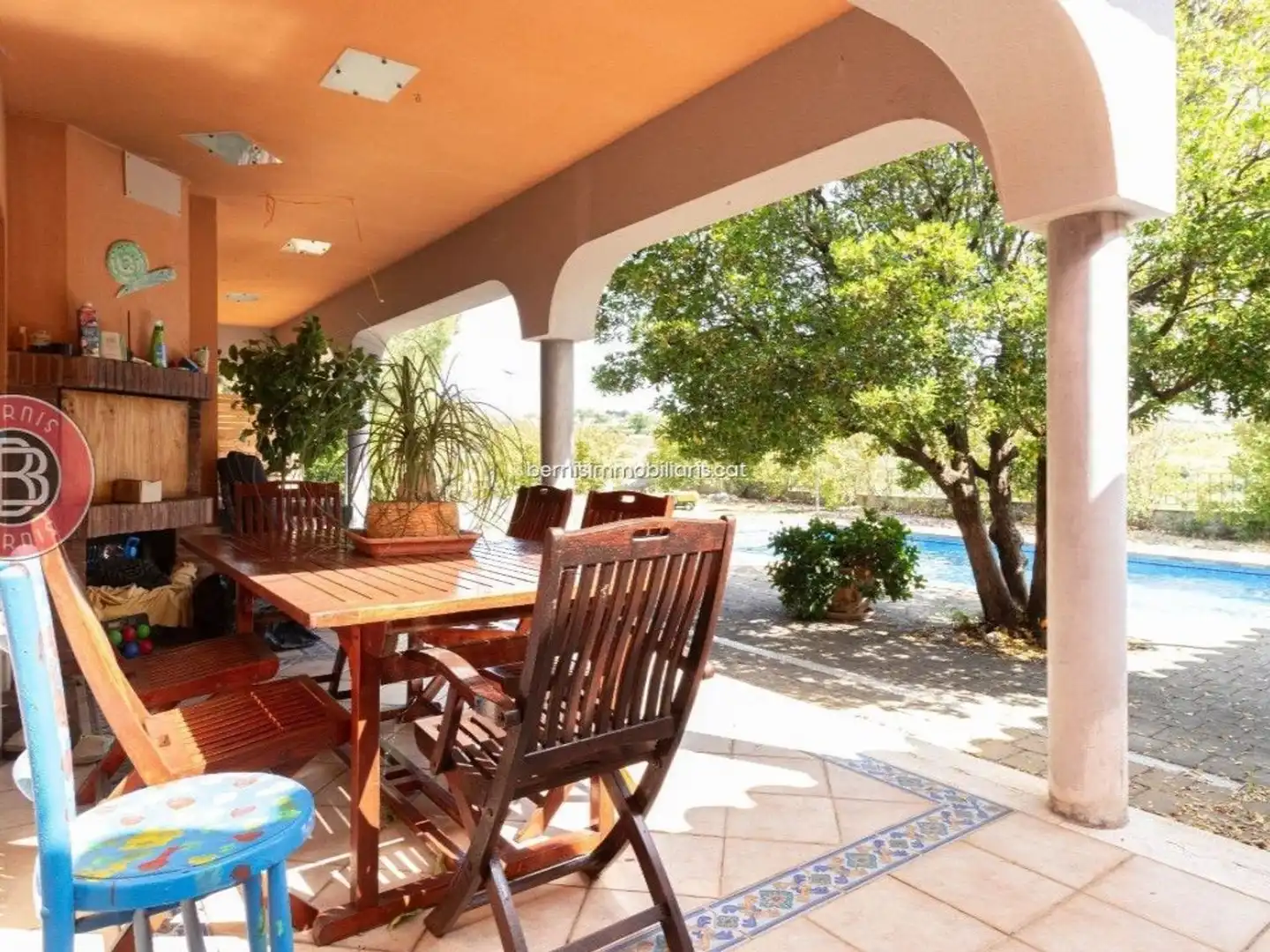 Terrassa de Casa o xalet en venda en Piera amb Jardí privat i Piscina comunitària